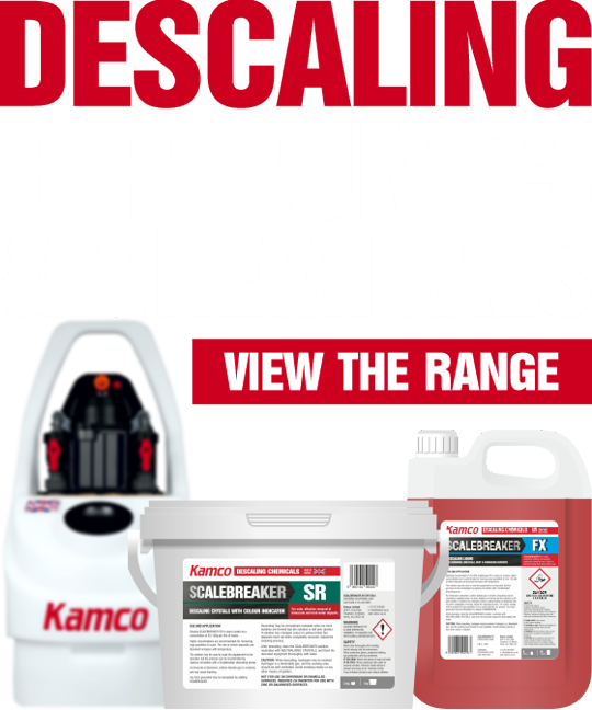 KAMCO CIP Descaling Pumps and Chemicals