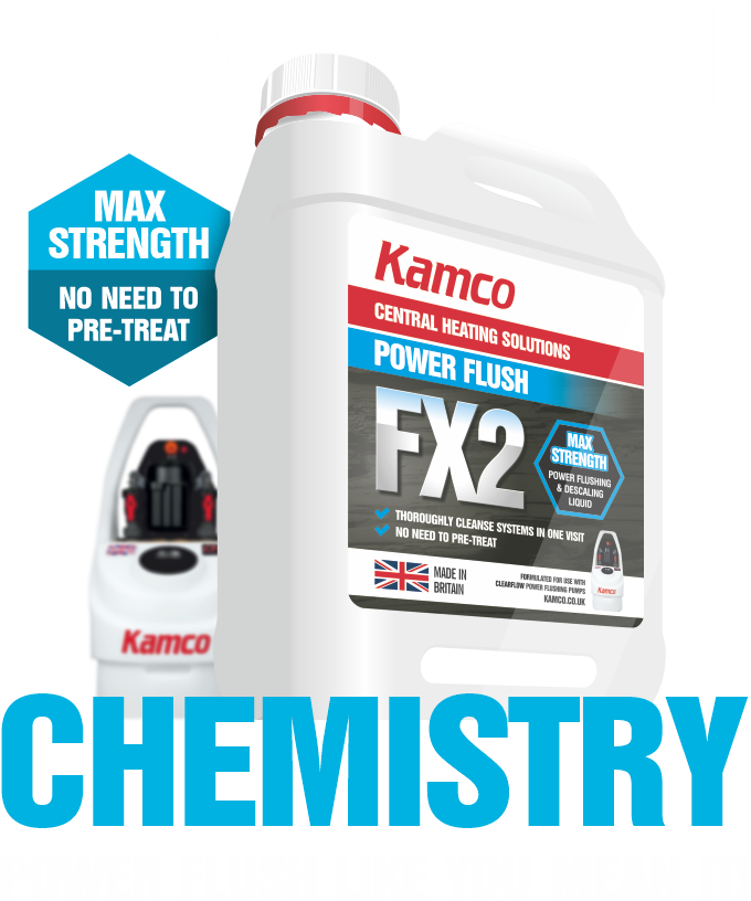 KAMCO power flushing chemicals