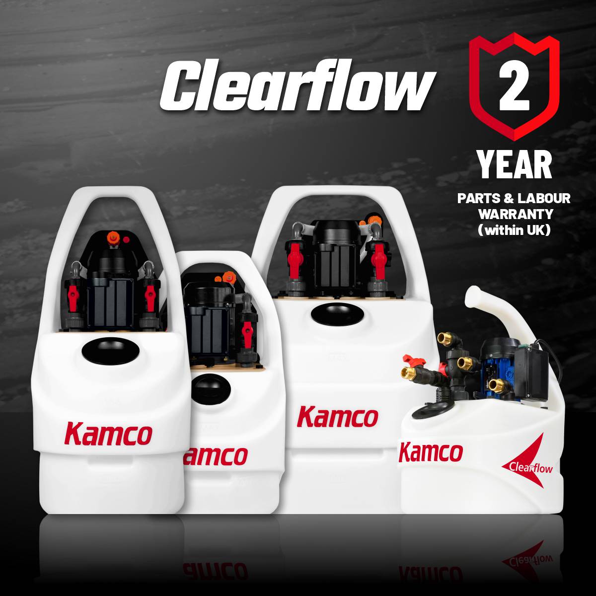 Kamco Power Flushing Pumps