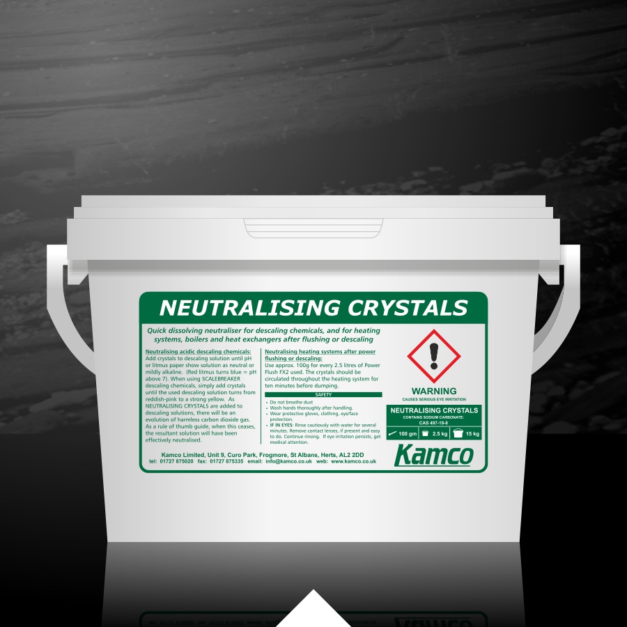 Kamco Neutralising Crystals - Neutralises FX2 after flushing