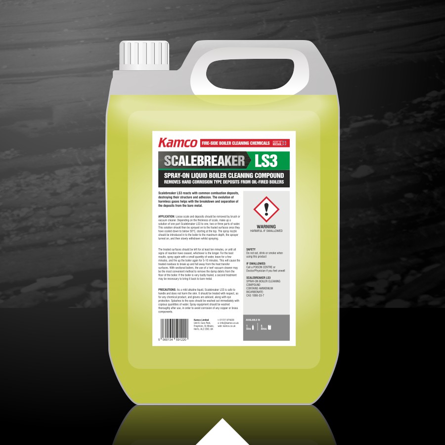 Kamco Scalebreaker LS3 Spray-on bonded deposit remover