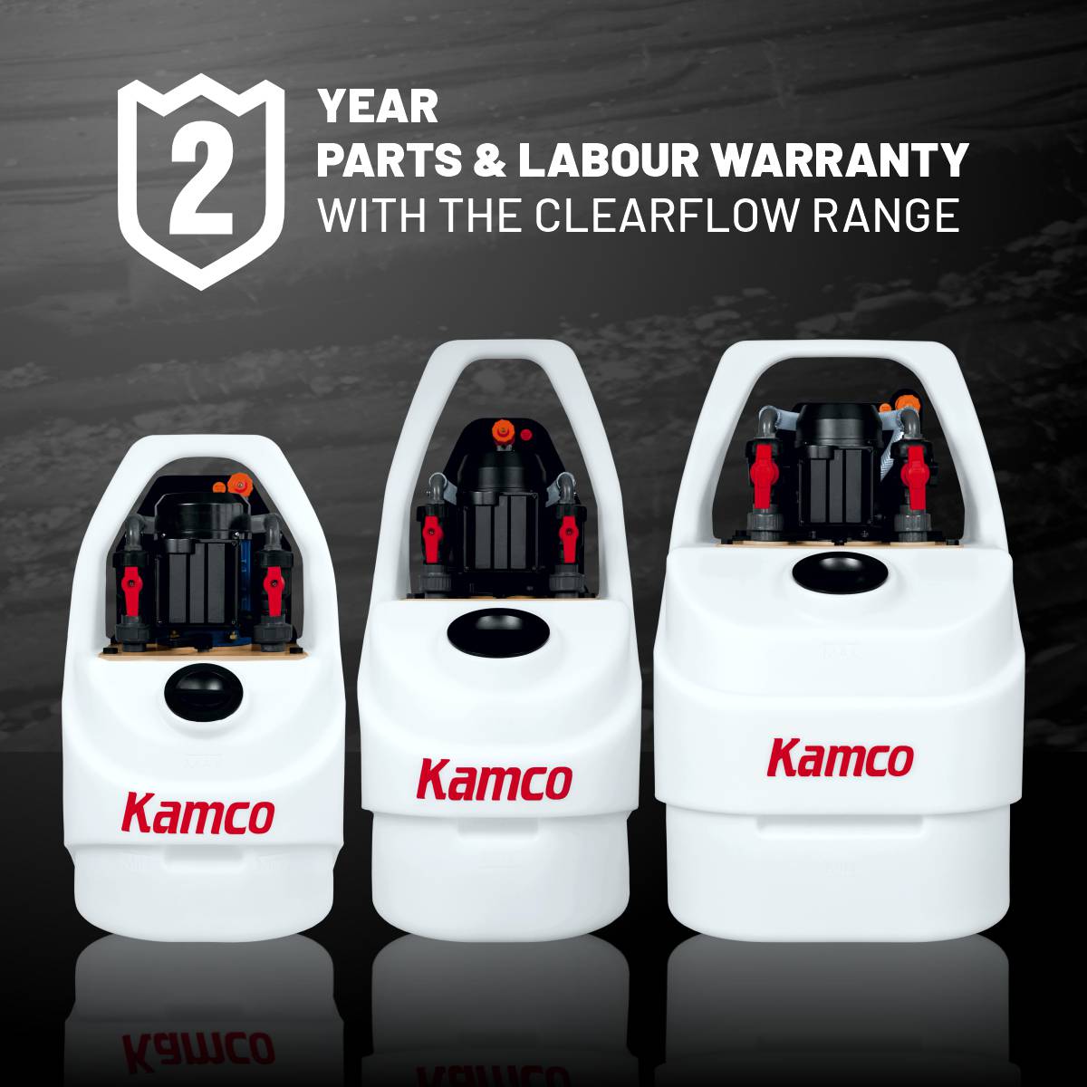 Kamco Power Flushing Pumps